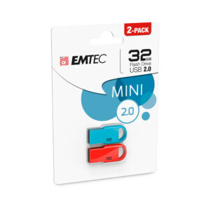Pen Drive Emtec D250 32Gb Pack 2 Unidades Usb 2.0