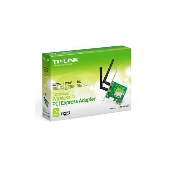 Placa de Rede TP-Link Pci-e Wireless 300Mbits