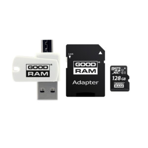 Micro Sdhc Goodram 128GB CLASS10 UHS + Adaptador + Pen cardreader