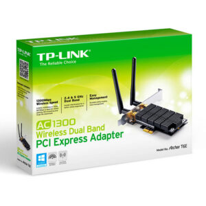 Placa de Rede TP-Link Pci-e Wireless 1300Mbits ArcherT6E