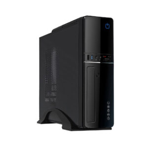 Caixa Slim Unyka Uk-2007 Com Fonte 450W Preta