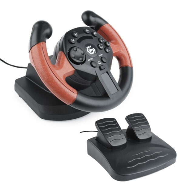 Volante USB com Vibração PC/PS3