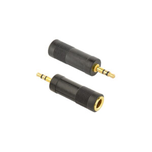 Adaptador Jack 3.5mm Macho para 6.35mm Femea