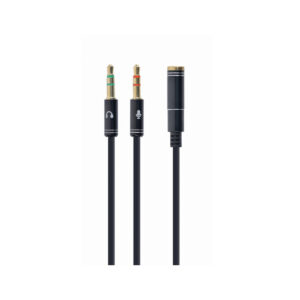Adaptador Jack 3.5mm Femea 4-Pin para 2x3.5mm Macho ( Audio e Micro )