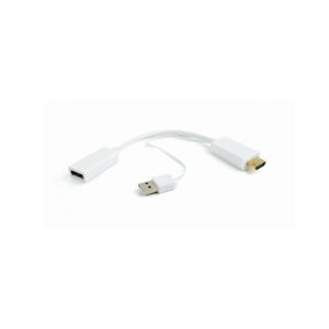 Adaptadpr Hdmi para DisplayPort Branco
