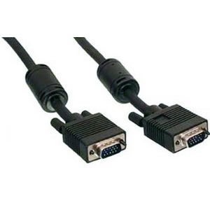 CABO VGA PREMIUM HD15M/HD15M - 20MT - COR PRETO