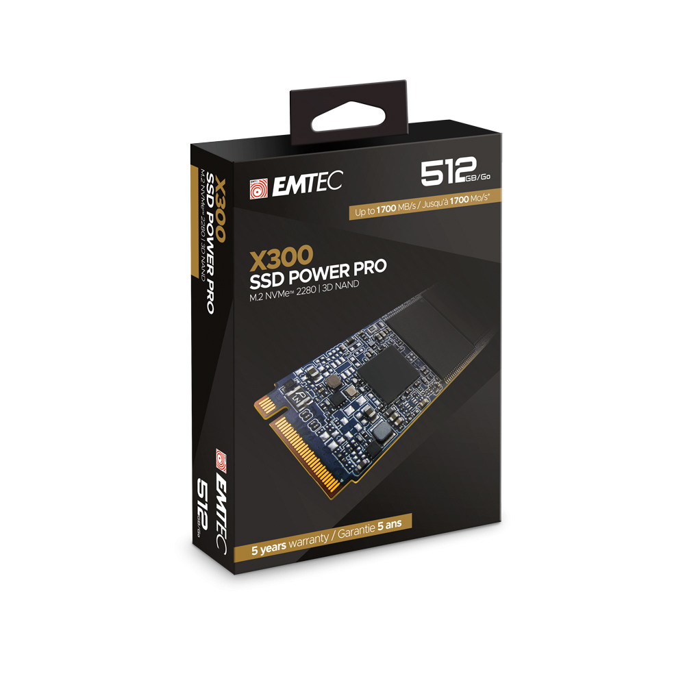 Disco duro emtec m2 nvme x300 512gb udi universo da inform tica