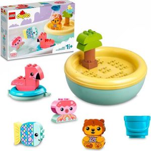 LEGO Duplo A Minha Primeira Hora do Banho Divertido: Ilha de Animais Flutuantes - 10966